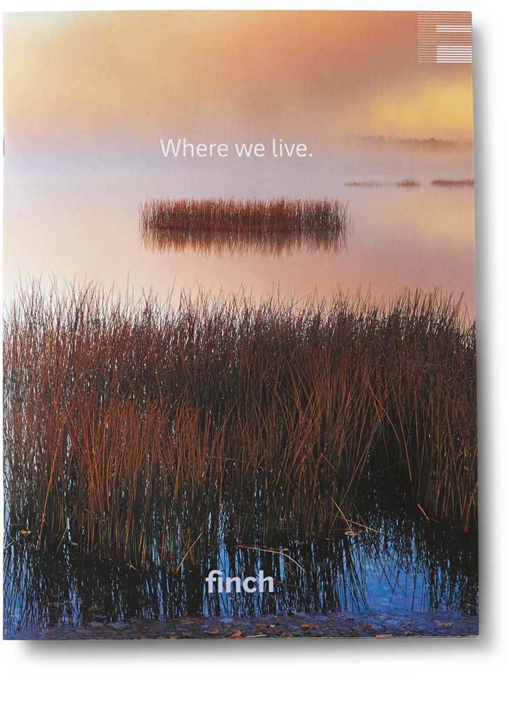 finch-paper_where-we-live_a.jpg Art Direction by: Bart Crosby, Crosby Associates